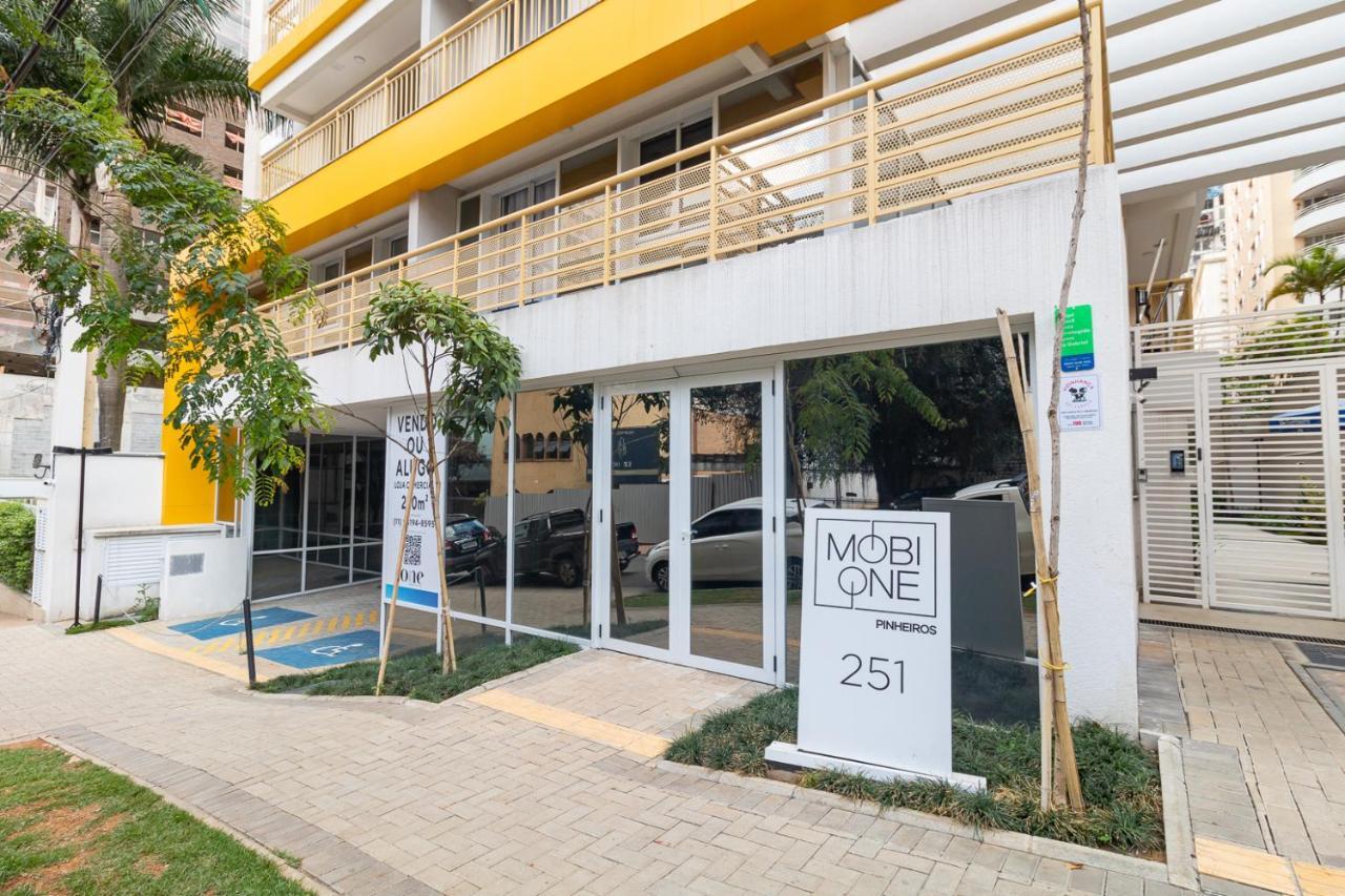 Estudio Moderno Em Pinheiros Com Ac E Rooftop Sao Paulo Exterior photo