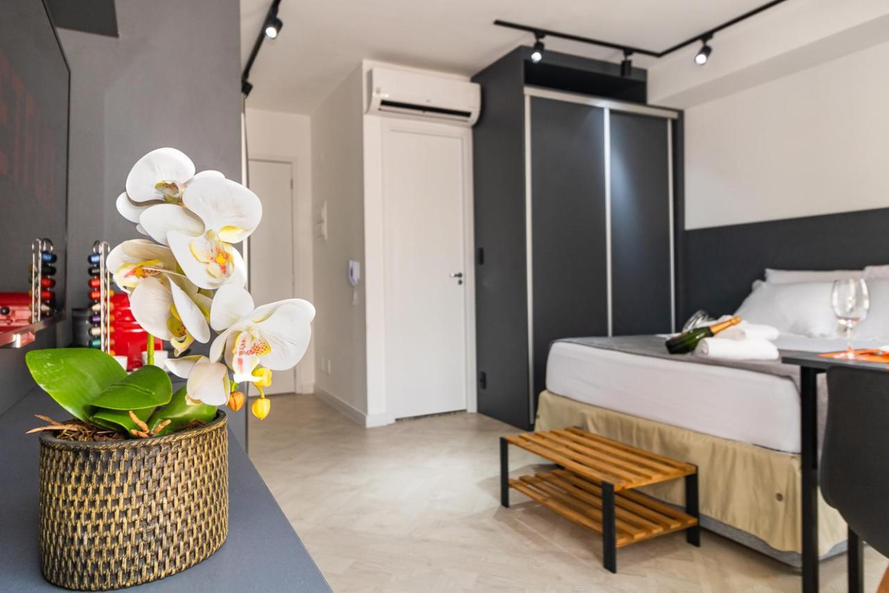 Estudio Moderno Em Pinheiros Com Ac E Rooftop Sao Paulo Exterior photo
